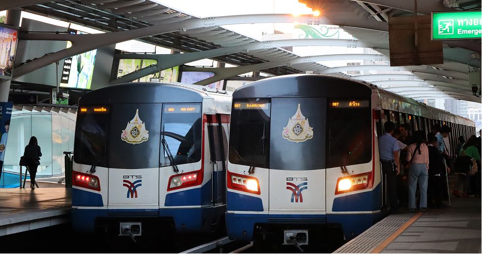 BTS Skytrain train